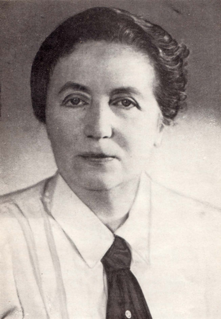 Portret van Odile van den Berghe uit de brochure Het VNV Hou Zee!, 1941. (ADVN, VB1656)