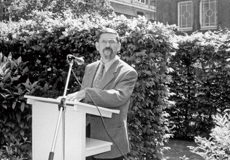 Toespraak van ADVN-directeur Frans-Jos Verdoodt op de uitreiking van de Pil-van Gastelprijs, 9 mei 1998. (ADVN, VFA5272)