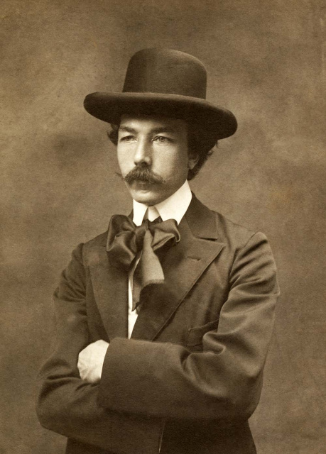 Gustaaf Vermeersch, ca. 1907. (Collectie Stad Antwerpen, Letterenhuis, tglhph2884)