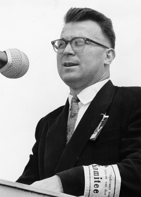 Toespraak van Staf Verrept namens het Verbond van Vlaamse Oudstrijders 1940-1945 op de 34ste IJzerbedevaart, 20 augustus 1961. (ADVN, VFFY10/49)