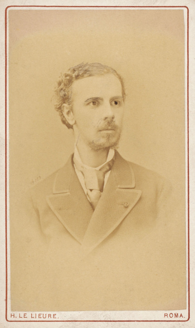 Ferdinand van Hellwald, 1876. (Collectie Stad Antwerpen, Letterenhuis, tglhph17380)