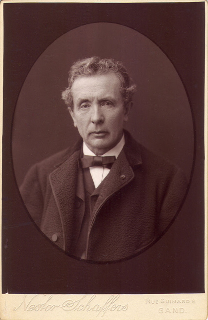 Auguste Wagener, s.d. Foto Nestor Schaffers. (Universiteitsbibliotheek Gent)