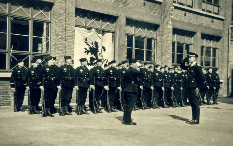 Vlaamse Wacht, 3de compagnie, Brugge, 1941-1944. (ADVN, VFA4388)