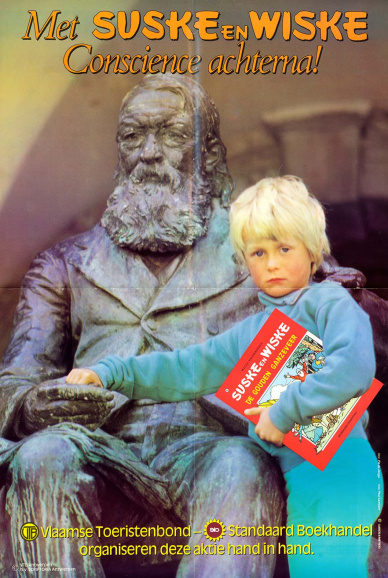 <p>De Standaard Boekhandel was in de eerste plaats een uitgever van schoolboeken, grote naslagwerken en strips, met <em>Sukske en Wiske</em> van Willy Vandersteen als absolute topper. (ADVN, VAFAT37)</p>
