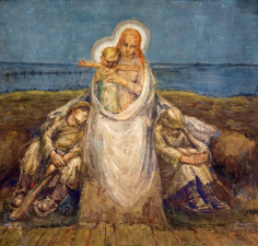 Joe English, Onze Lieve Vrouw van de IJzer, 1916. (Museum aan de IJzer)