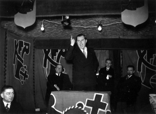 Léon Degrelle, stichter en leider van Rex, 1935-1937. (CegeSoma/Rijksarchief, 40549)
