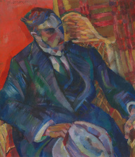 Portret van Joris van Severen door Jos Verdegem, 1920. (Collectie MUDEL)