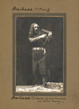Oscar de Gruyter als Starkadd van Alfred Hegenscheidt, 1909. (Collectie Stad Antwerpen, Letterenhuis, tglhph29716)