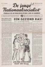 'Een gezond ras' door Edgar Lehembre, in: De Jonge Nationaalsocialist, 1942, jg. 2, nr. 11. (ADVN, VY900257)