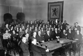 Vergadering van het LVSV, ca. 1930-1936. (Liberas)