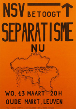 Oproep tot deelname aan een NSV-betoging voor seperatisme, s.d. (ADVN, VAFA129)