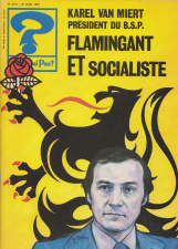 Karel van Miert op de omslag van Pourquoi Pas?, 27 juli 1978. (ADVN, VY1961)