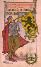 Brochure van het Algemeen Studentengenootschap Vlaamsch Verbond, 1902-1903. (ADVN, VB4842)