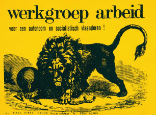 Zelfklever van de Werkgroep Arbeid, s.d. (ADVN, VPP25)