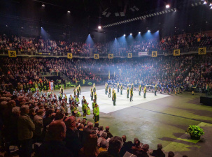 Het Vlaams Nationaal Zangfeest van 19 maart 2023 in Antwerpen. (ANZ)