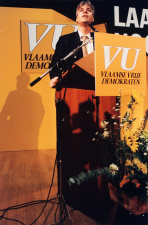 Bert Anciaux, ca. 1995. Foto Peter Janssens. (ADVN, VFB1533/26)